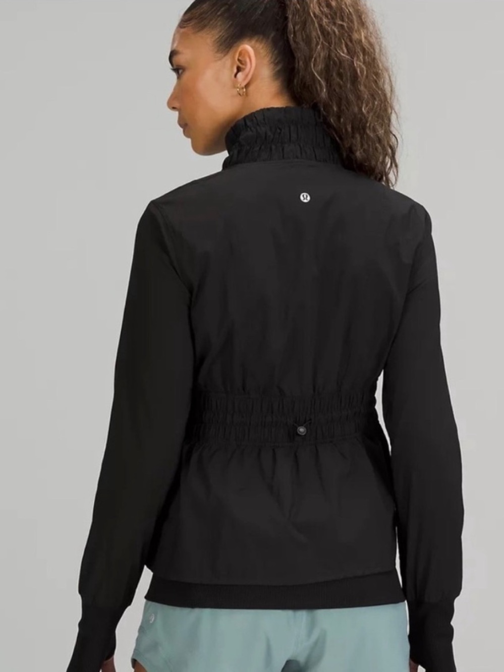 Lululemon Sights Seen Full Zip Jacket Black Women’s Size 4 - Picture 2 of 6